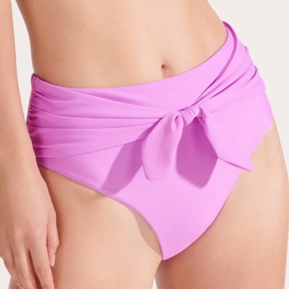 Veronica Beard Azoia Tie Waist Bikini Bottoms XL - Picture 1 of 13